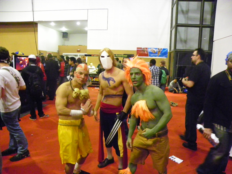 Illustration for article titled New York Comic-Con 2011 Day Four Cosplay with Dead Space Kid and Super Friends